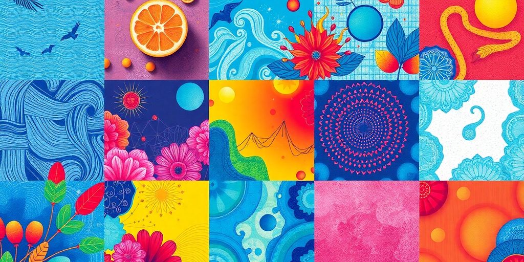 Collage de imágenes creativas para portadas sociales impactantes.