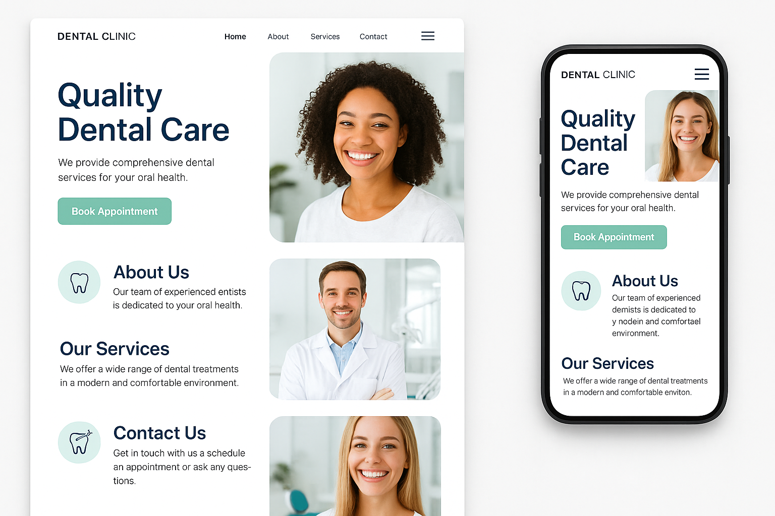 Diseño de Página Web para Dentistas y Clínicas Dentales