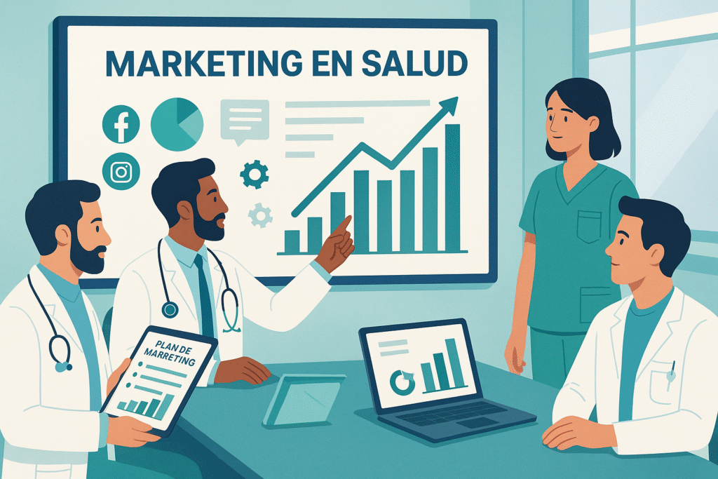 Marketing en Salud: Guía Completa para Atraer y Fidelizar Pacientes en 2025