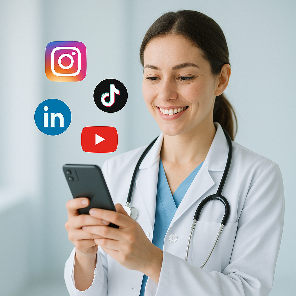 Redes Sociales para Profesionales de la Salud: Estrategia, Contenido y Buenas Prácticas