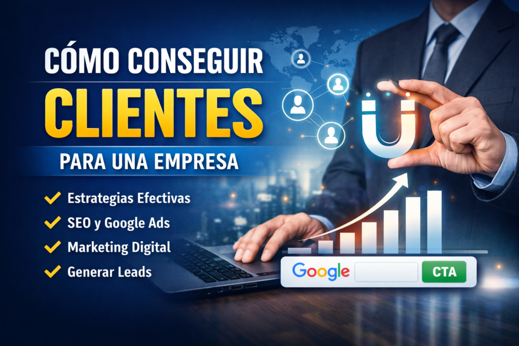 Cómo conseguir clientes para una empresa: Estrategias reales efectivas